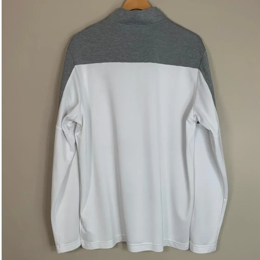 adidas White and Gray Men's Shirt - Picture 2 of 9